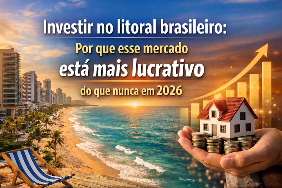 Investir no litoral brasileiro: por que está mais lucrativo do que nunca em 2026